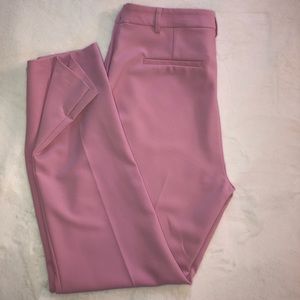 Gibson Latimer straight leg pink dress pants